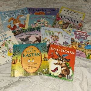 Easter Themed Children’s Books, Lot Of 11 Books